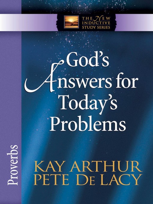 God's Answers for Today's Problems (eBook): Proverbs